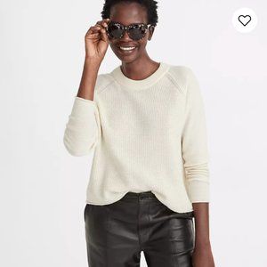 Madewell Waffle Pullover Sweater